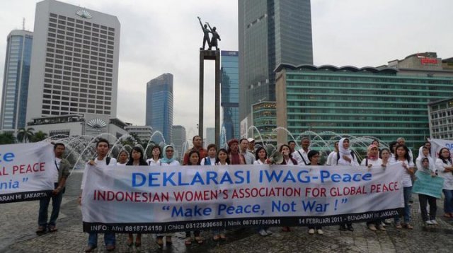 Foto bersama setelah deklarasi